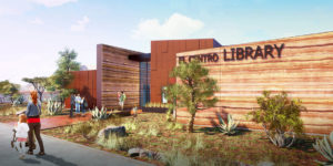 El Centro Library Rendering