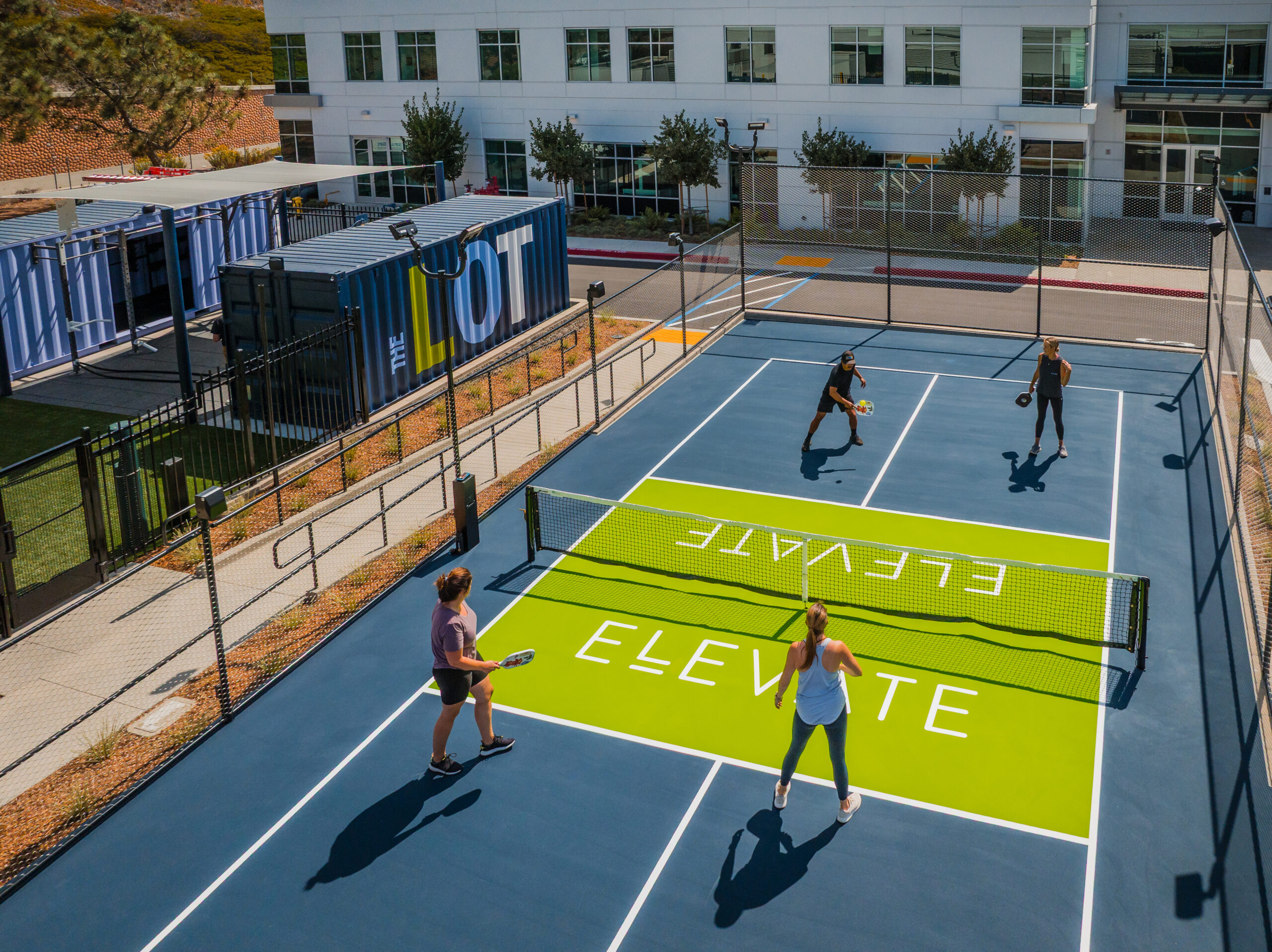 Longfellow Reserve The Lot Pickleball Court