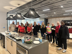 Group photo of all scavenger hunt participants