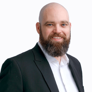 Derek, FPBA Director of Design, smiling in professional headshot
